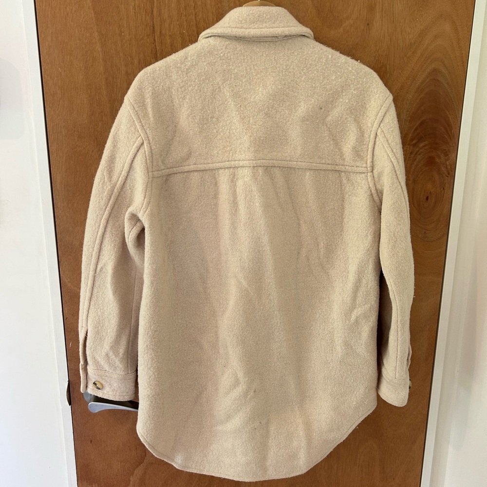 Wilfred Cream Button-Up Jacket - Picture 2 of 4